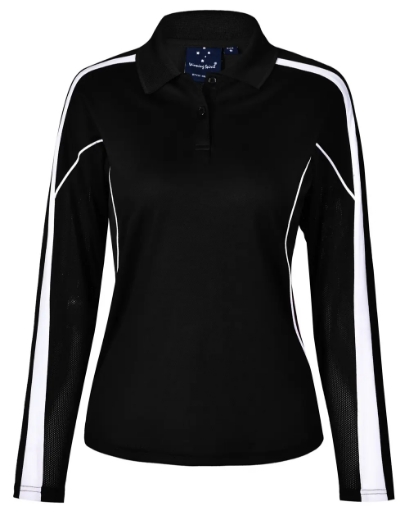 Picture of Winning Spirit, Ladies TrueDry L/S Polo